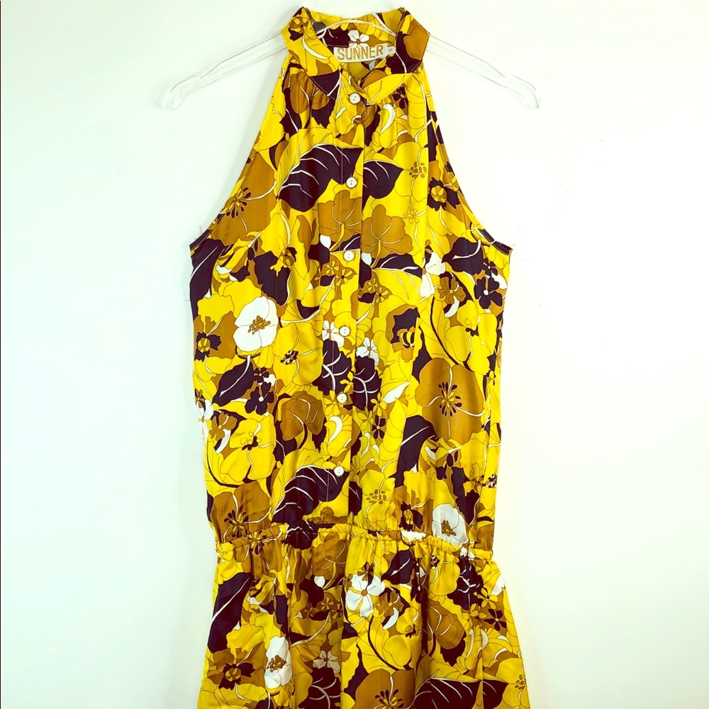 Sunner Anthropologie Silk Tunic Top